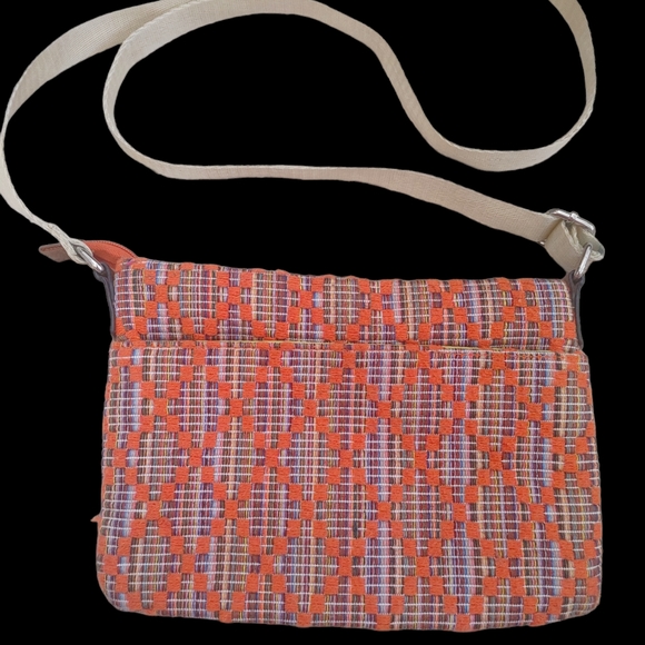 Vintage lilly bloom butterfly crossbody bag - Picture 3 of 4